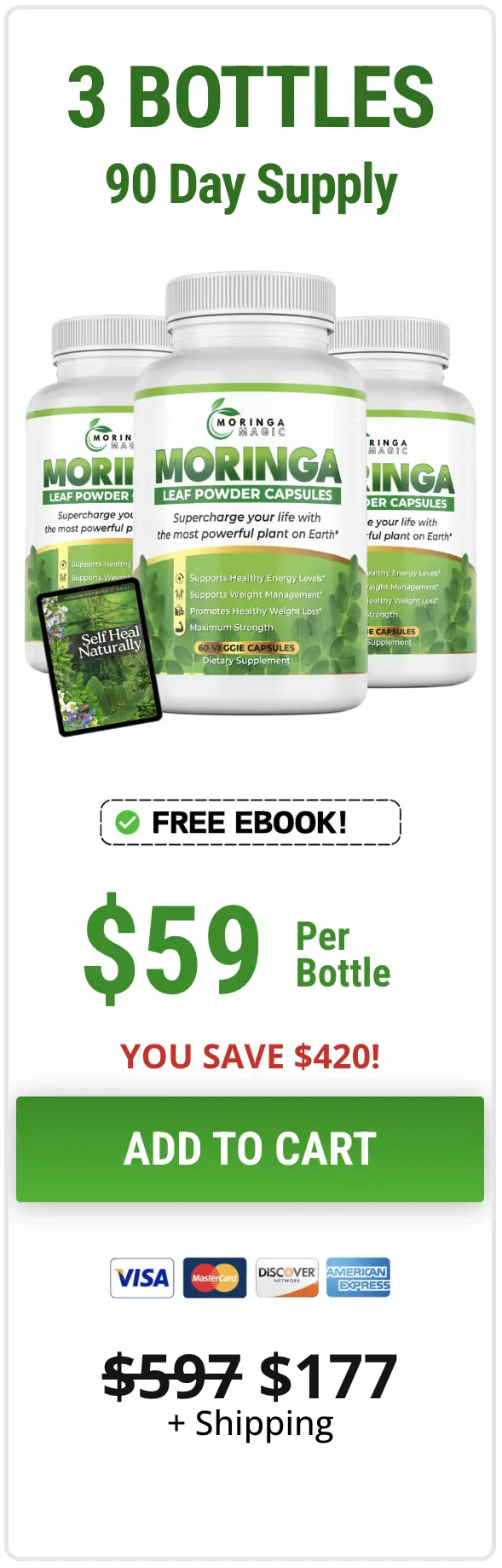 Moringa Magic three bottles order